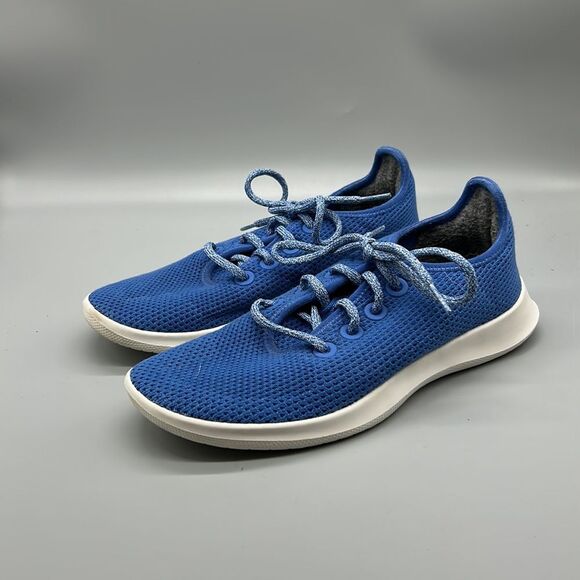 Allbirds Blue Tree Runner Sneakers Size 8 - Picture 4 of 8